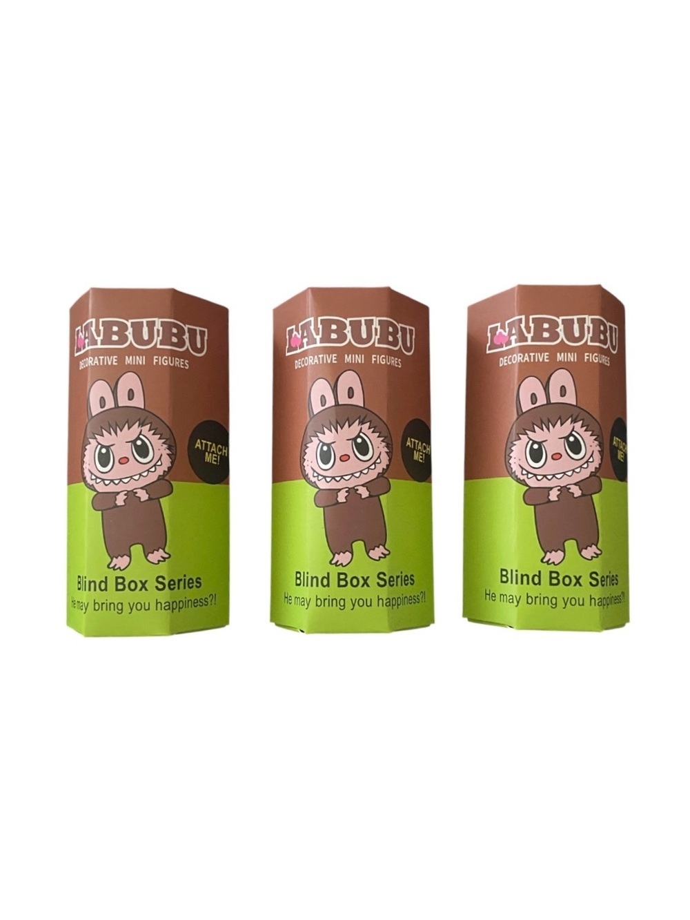 NWT-LABUBU HIPPERS-BLIND BOXES-TOTAL OF THREE